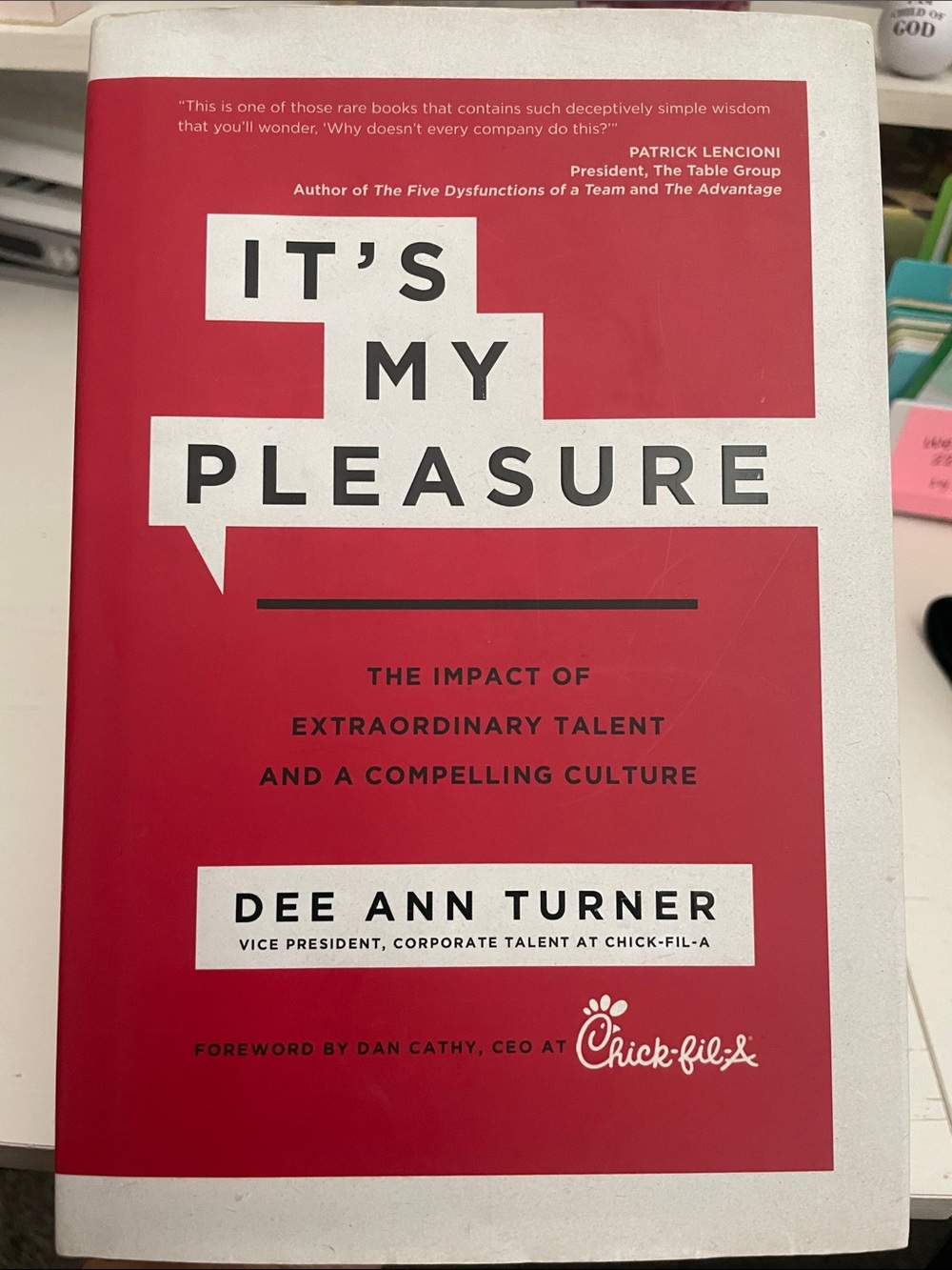 It's My Pleasure by Dee Ann Turner - Red Paperback